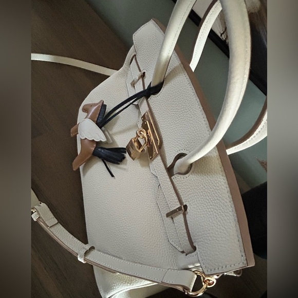 Genuine Leather Birkin Style Bag NEW - Picture 14 of 17